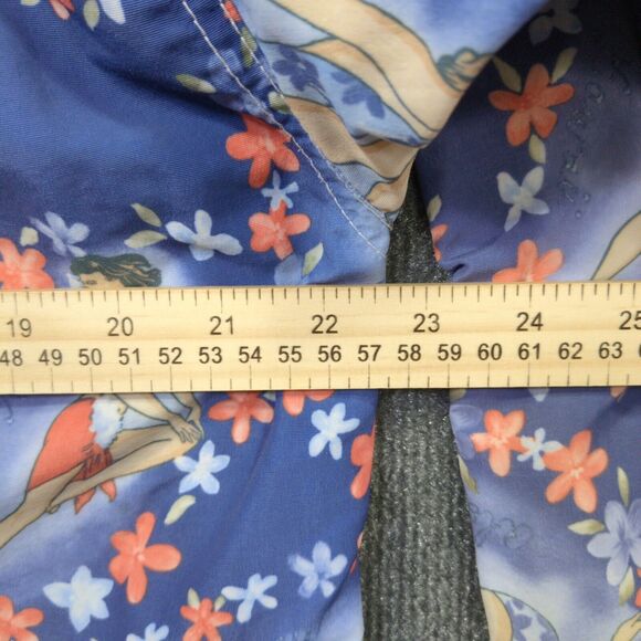 Clucky and Co Jacket Womens Small Floral Aloha Pin Up Girls All Over Print - Picture 12 of 14